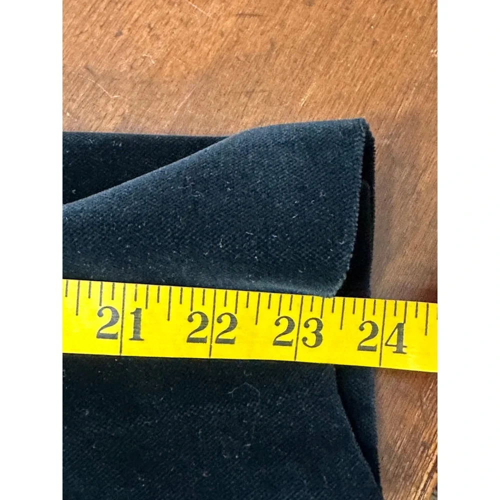 GAP Black Velvet Double Breasted Blazer Pants Suit Set Womens Size 8‎ - Picture 11 of 16